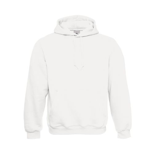 B & C Collection B&C Hooded Sweatshirt White